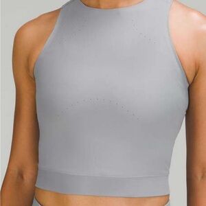 Lululemon Senseknit grey running tank size 10
